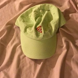A green hat